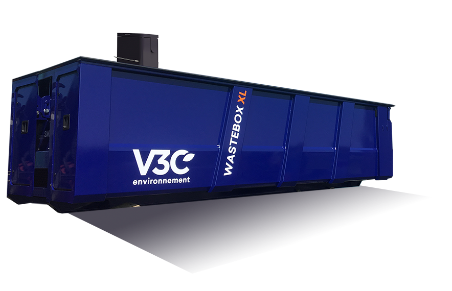 V3C Environnement - WASTEBOX Compacteur de déchets enterré